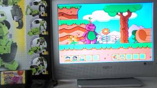 Sega Genesis Barneys Hide And Seek Game Review Ages 2-3 Educational Kids Game