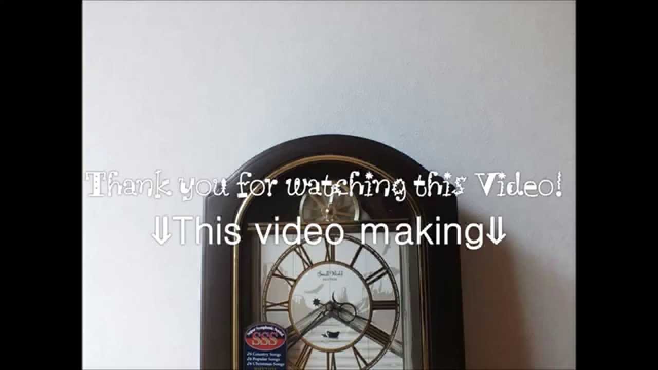 HD】からくり時計 リズム時計工業 Old West Magic - YouTube