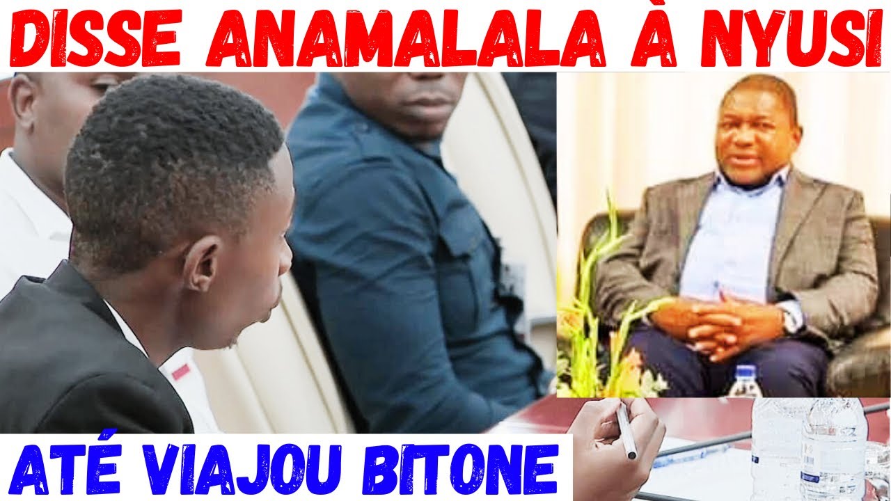 CAOS NA PR🔥: Nyusi expulsa jornalistas quando jovem da Matola criticava Governo