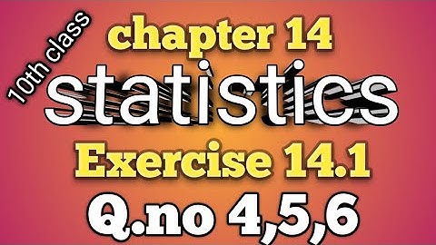 how to find mean by assumed method || 10 th maths chapter 14 || Exercise 14.1 లో 4,5,6 Q&A