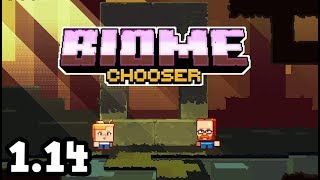Minecraft 1.14 - BIOME BEING DECIDED At Minecon 2018!!