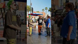 Asking people in Hollywood how emotionally stable this guy is #interview #funny #funnyvideo