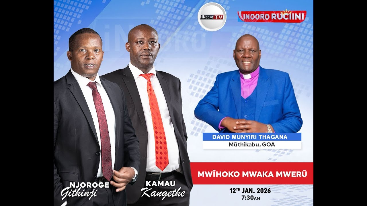 The Church and the State| Bishop David Munyiri Thagana| Inooro TV LIVE