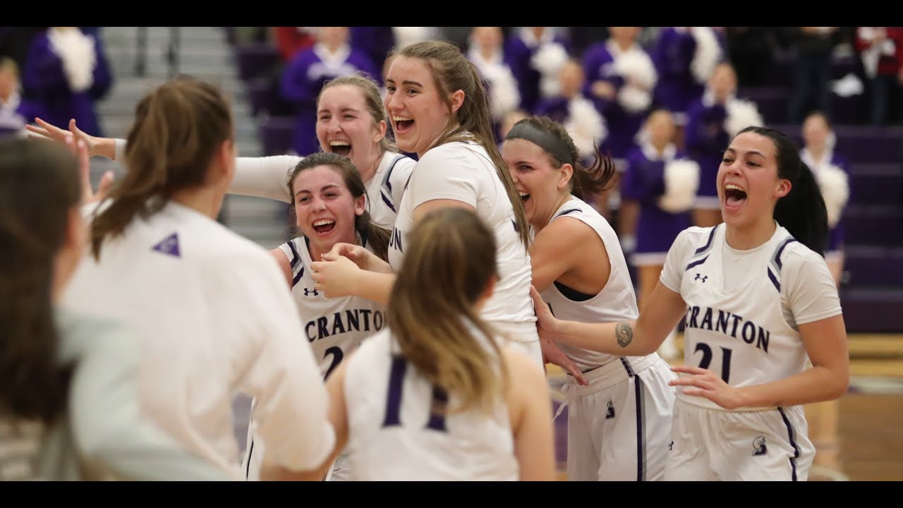 University of Scranton Women Basketball 2020 photo video YouTube
