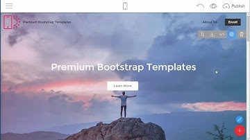 Create website mobile - Mobirise website builder