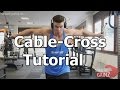 Cable-Cross Tutorial - How to Cable-Cross! Fliegende für die Brust - richtige/perfekte Ausführung