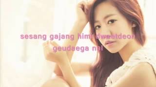 APink   Luv Instrumental + Lyrics + Karaoke  Kipop in Algeria