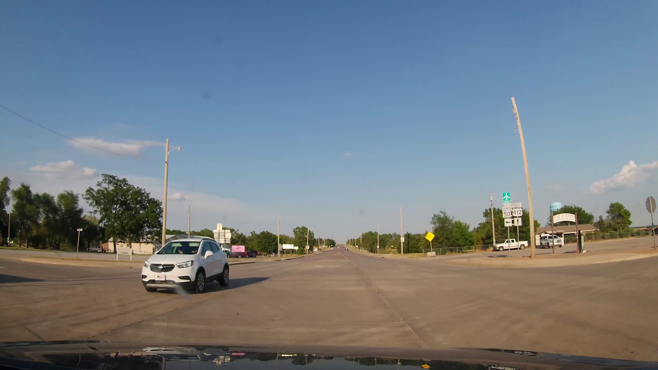 Driving around Mooreland, Oklahoma YouTube