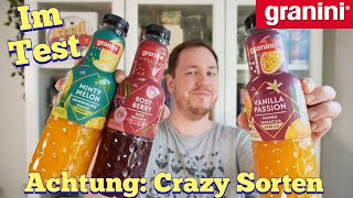 Granini Sensation: Rose Berry, Minty Melon & Vanilla Passion im Test