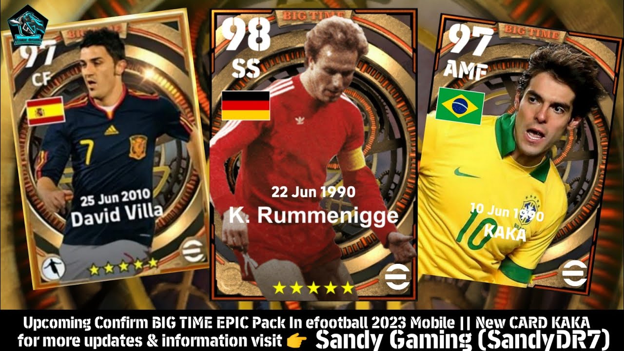 All New Big Time and Epic Players coming in eFootball : r/eFootball