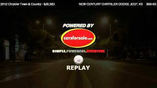 2012  Chrysler Town & Country Touring for sale @ NEW CENTURY CHRYSLER DODGE JEEP