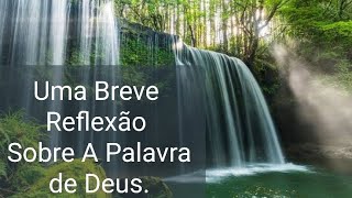 Uma Breve Reflexão Sobre A Palavra de Deus. Diaconisa Marília de Mendonça