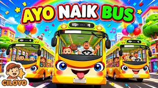 Ayo Naik Bis 🚍 Roda-Roda Berputar 🦖 Dinosaurus Naik Bis 🎵 Lagu-Lagu Anak & Balita Bahasa Indonesia