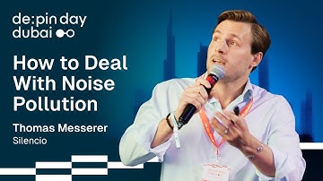 Monetize Your Smartphone Data - Silencio 🌐 Thomas Messerer | DePIN Day Dubai 2025