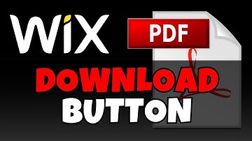 How To Add Downloadable PDF Button on WIX | Add Download Files Button on WIX ✔️
