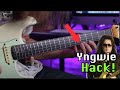 This Yngwie Shred Hack Everyone Should Know!