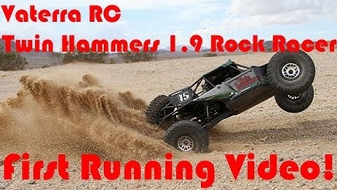 JRC Productions - Vaterra RC Twin Hammers 1.9 Rock Racer Running Video!