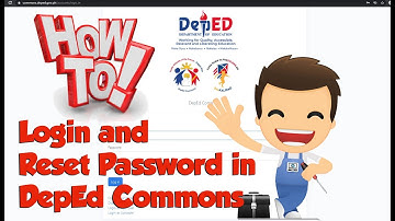 TechGuro | How to Login and Reset DepEd Commons Account