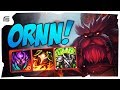 DE LONGE ESSE É O MELHOR TOP LANER PRA SE CHEGAR AO HIGH ELO - ORRN TOP TANKA E DA DANO DEMAIS!