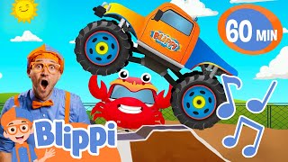 Monster Truck Song! | 1 Hour of BLIPPI Music | Educational Songs For Kids screenshot 4