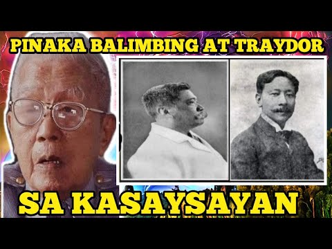 Pinaka Balimbing at Traydor sa Kasaysayan? At totoo bang may Bakla sa Katipunan, Emilio Aguinaldo?