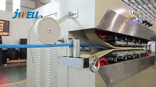 #jwell PERT 5 layer pipe extrusion line.This line can also make Al-plasitc composite pipe line