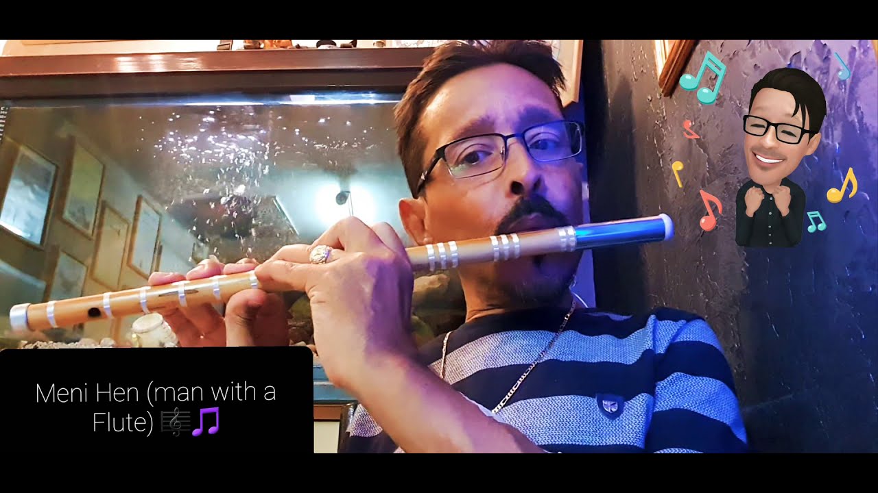 Meni Hen Plays an Arabic style side flute