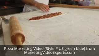 Pizza Marketing Video (Style P US green blue) from Marketing Video Experts