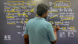 Solve yn+2 + 4yn+1 + 3yn = 3^n with y0 = y1 = 0 Transforms & Partial Differential Equations Tamil