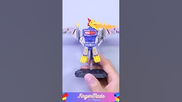 Transformers Swoop alternative mode speed beat build #transformers #figure #toys #hasbro #blokees