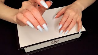 ASMR 1H Scratchy Tapping and Hand Movements  Boxes (no talking)