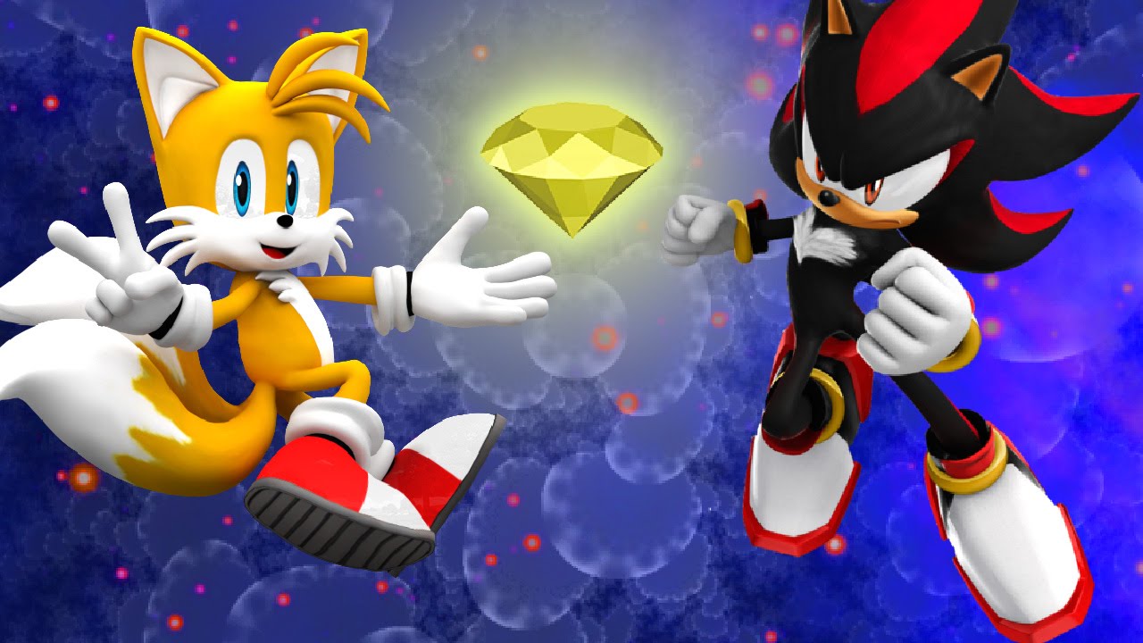 Shadow Does the Time Warp with Tails Sonic 4 episode 2 (#3) Co-op w/AfroBat...