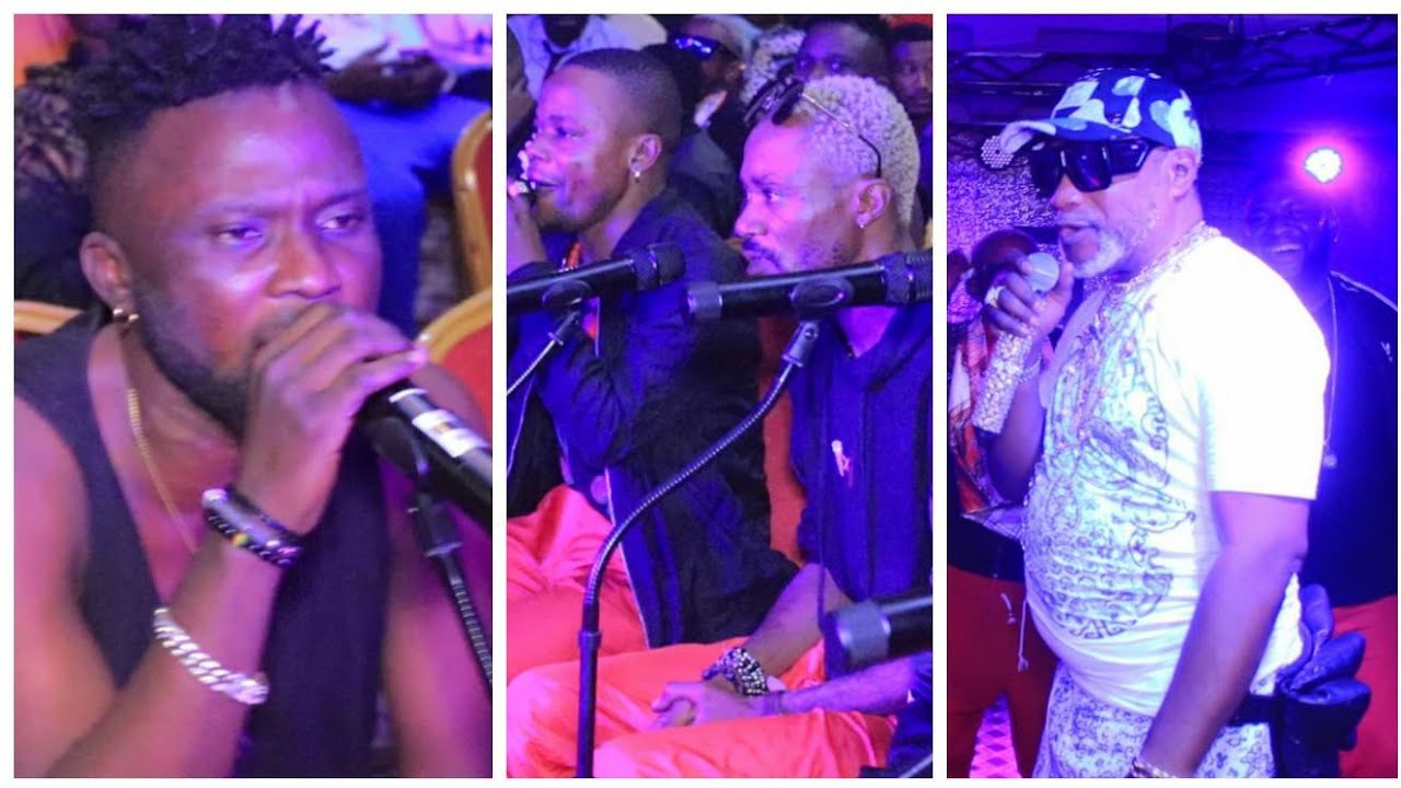 KOFFI OLOMIDE Trio ya OMBA LIPASA, BLANA et ABEL DE CHARME QUARTIER