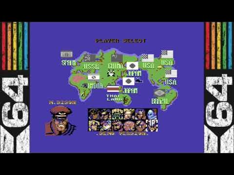 CSDb] - Street Fighter 2 Champion Edition Demo by Herrera64 (2022)