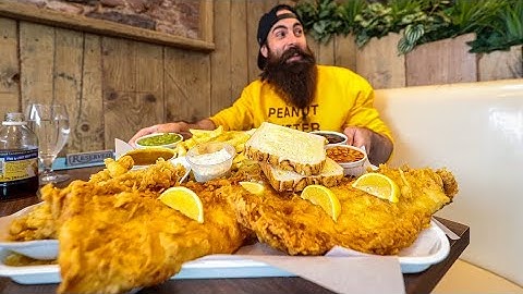 THE UNDEFEATED CODBUSTER GIANT FISH & CHIP CHALLENGE | C.O.B. Ep.171