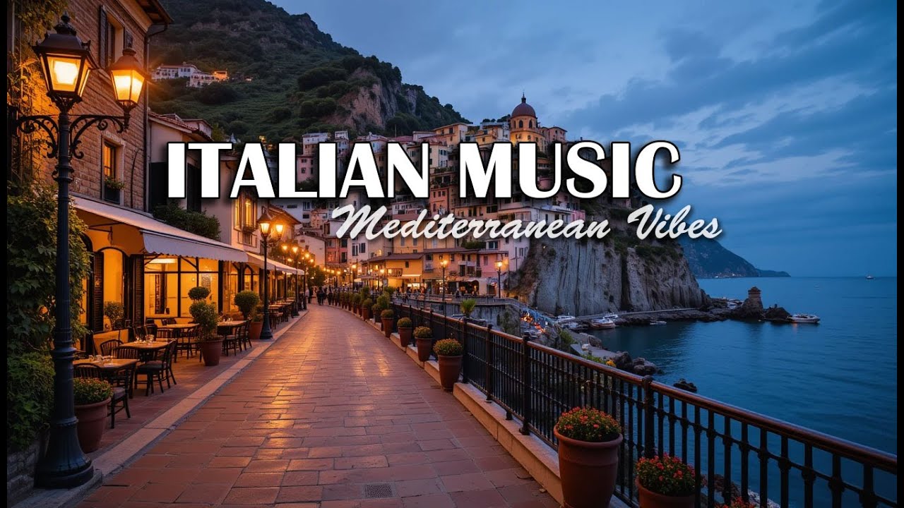 ๐ถ Italian Music Cafรฉ by the Coast | 3 Hours of Relaxing Mediterranean Vibes ๐ ๐ถ Italian Music Cafรฉ by the Coast | 3 Hours of Relaxing Mediterranean Vibes ๐