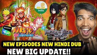 Naruto Shippuden Hindi Dub New Episodes Scam By Sony Yay Update Aot New Hindi Dub On Muse India