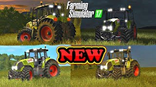 Farming Simulator 2017 New Claas Axion 4K 60Fps