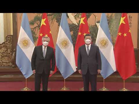 Reunión bilateral con el presidente de la República Popular de China, Xi Jinping