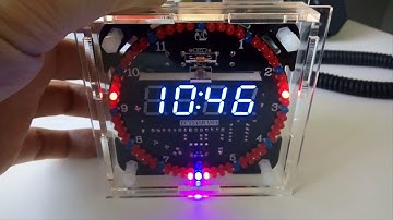 DIY Kit #3 - Light Control Rotation LED Electronic Clock Kit from Banggood