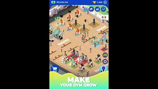 Idle Fitness Gym Tycoon / СОЗДАЙ СВОЙ ФИТНЕС КЛУБ / ОБЗОР ИГРЫ НА АНДРОИД