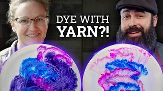 WieDyed Taught Me How to Dye With Yarn?! (COMPLETE Disc Dyeing Workshop)