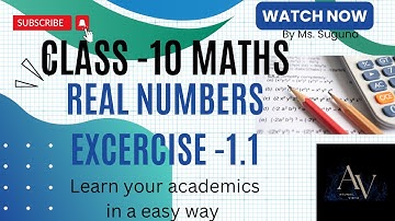 REAL NUMBERS | Part - 2 | 10th class maths | Telugu | With easy explanation