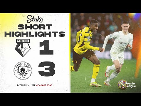 Watford Manchester City Goals And Highlights