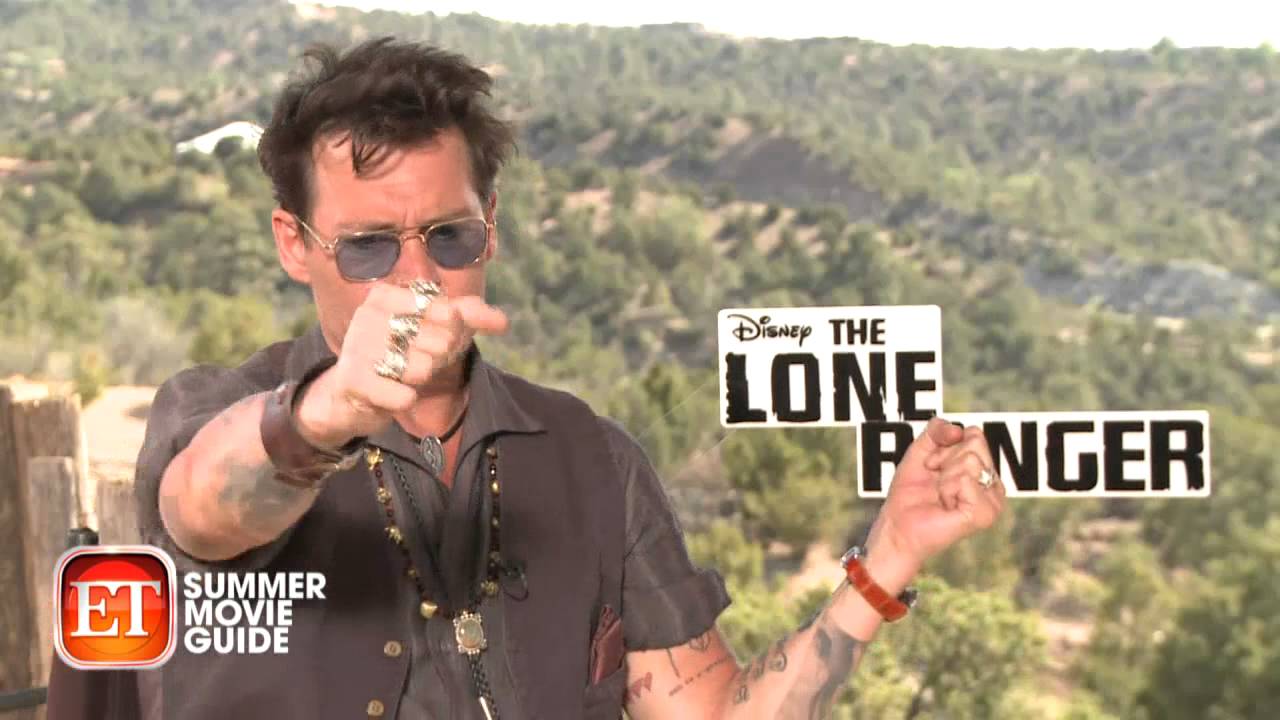 Depp Shrugs Off Horse Fall for 'Lone Ranger'