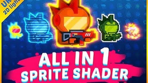 All In 1 Sprite Shader Trailer - Unity (URP 2D Renderer support)