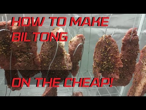 Come rendere Biltong a buon mercato! (Stile sudafricano)