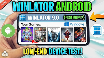 🔥 TESTING WINLATOR ANDROID V9.0 ON *LOW-END* DEVICE (GAMEPLAY TEST) WINDOWS EMULATOR