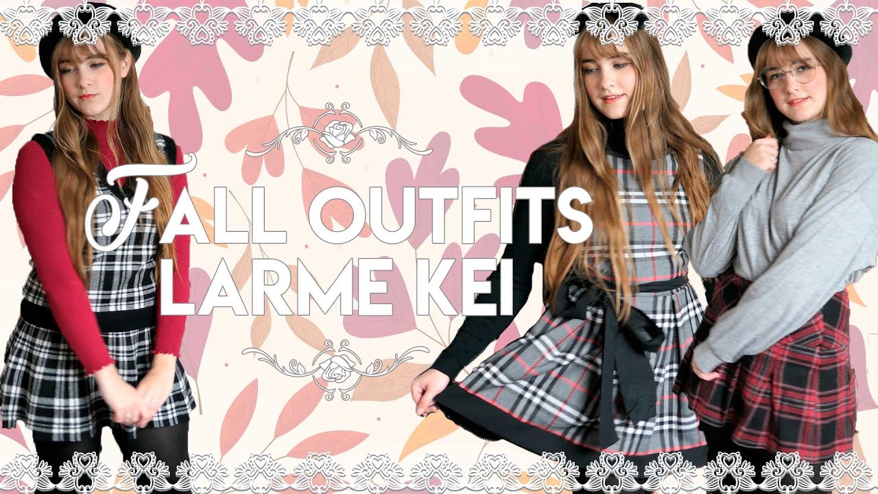 Fall outfits ❤︎  jfashion, larme kei