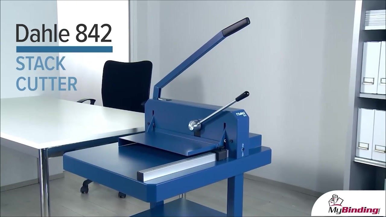 Dahle 842 Stack Cutter - YouTube Dahle 842 Stack Cutter - YouTube